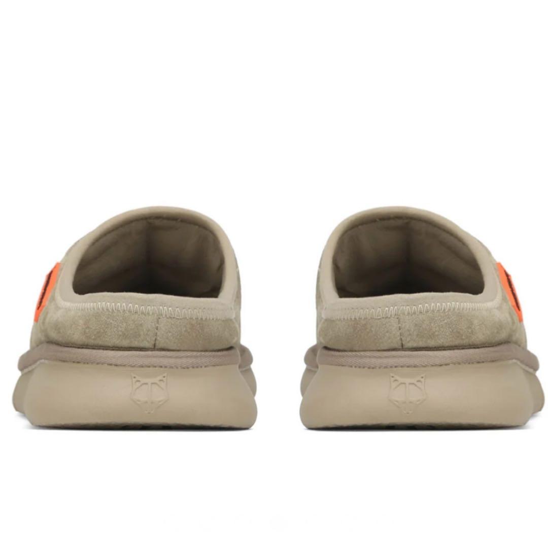 【EU40・他サイズ有】NAKED WOLFE 厚底サボサンダル 本革スエード