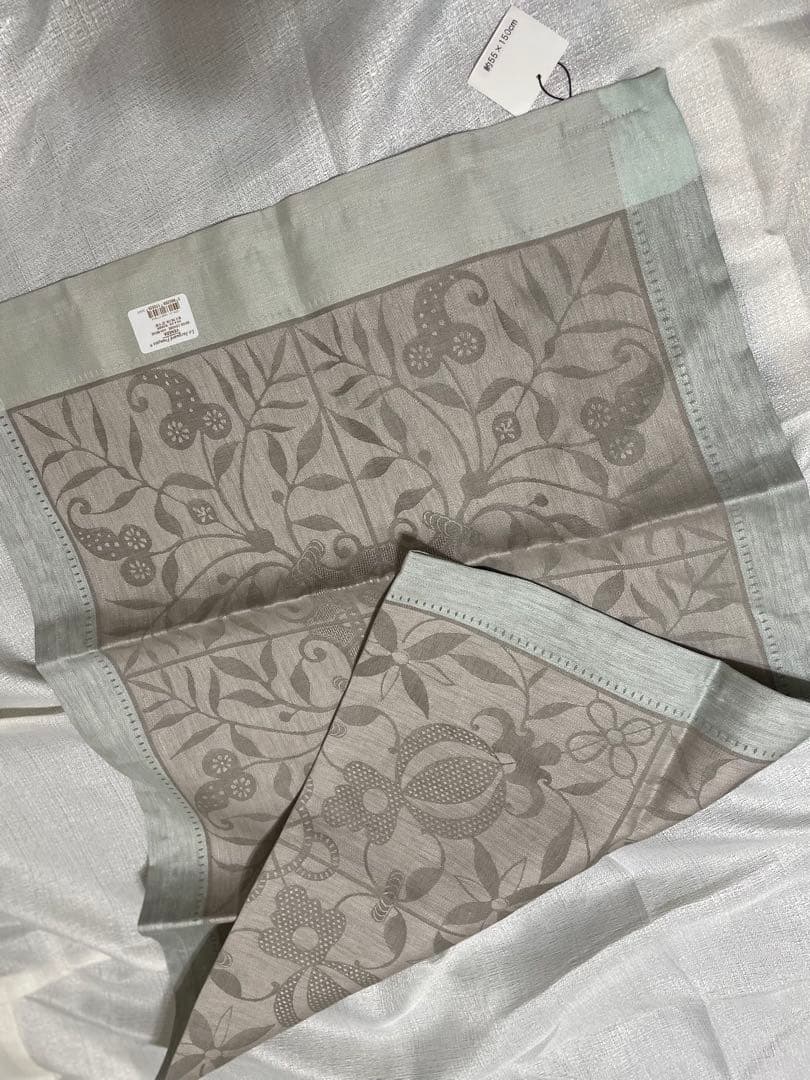 新品未使用！ルジャカールフランセ麻テーブルランナーランチョン6枚セットフランス製