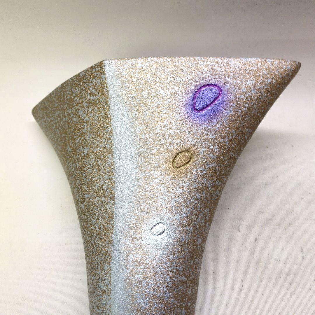 合金製花器　池坊好み　池坊花器