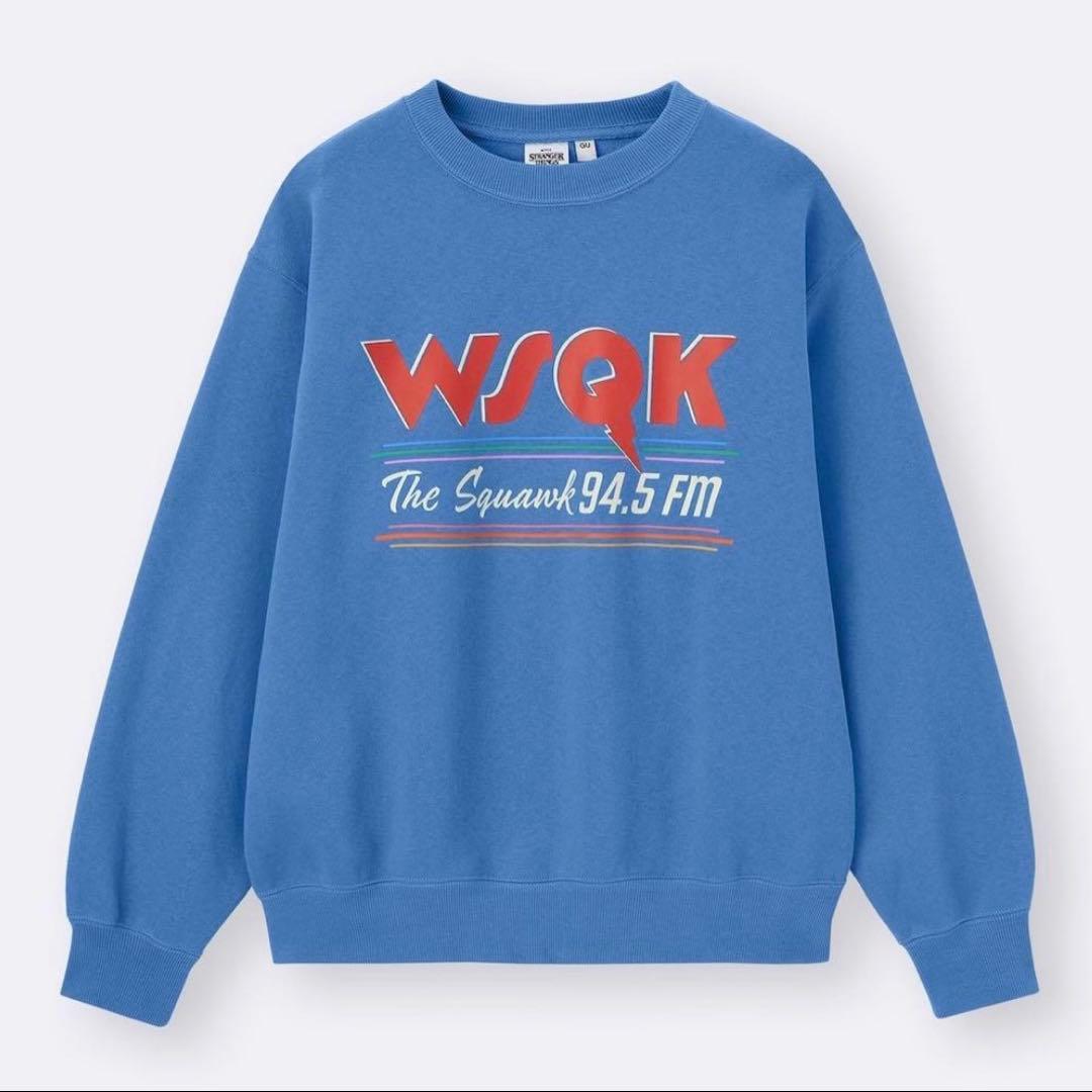 《新品》GU ストレンジャーシングス WSQK スウェット Lサイズ