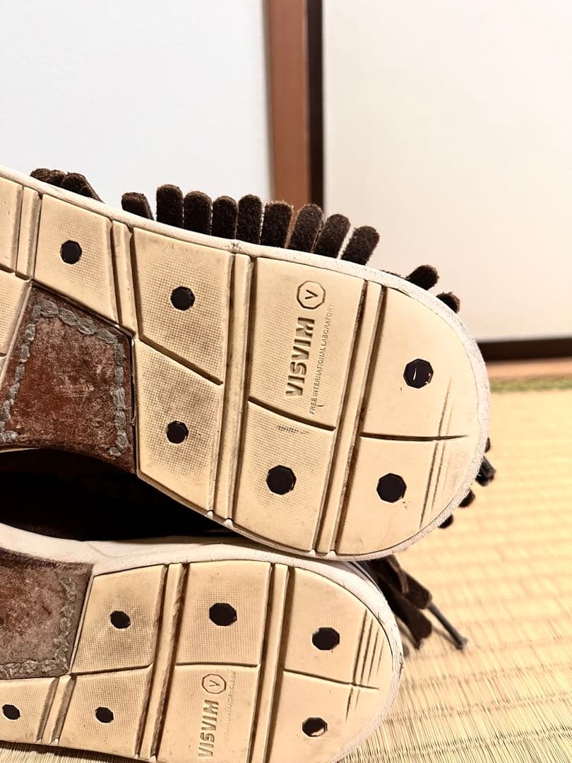 靴 VISVIM FBT SHAMAN JP size 26-26.5 BROWN