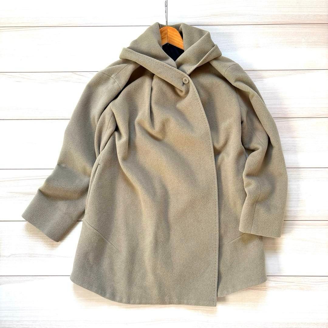 キヨコタカセ　上品コート　ミラオーウェンラベンダー　セットアップ　2点セット