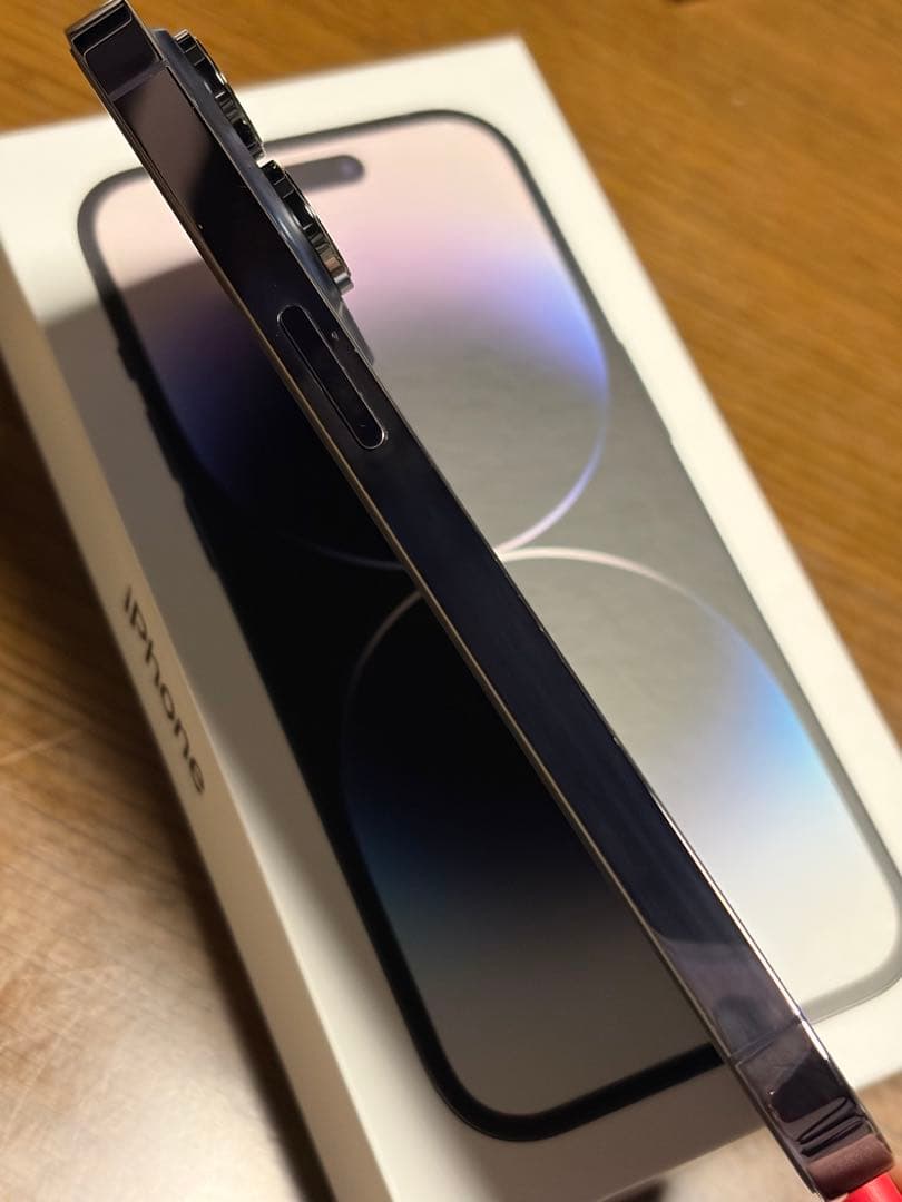 Apple iPhone 14 Pro ディープパープル 本体　中古