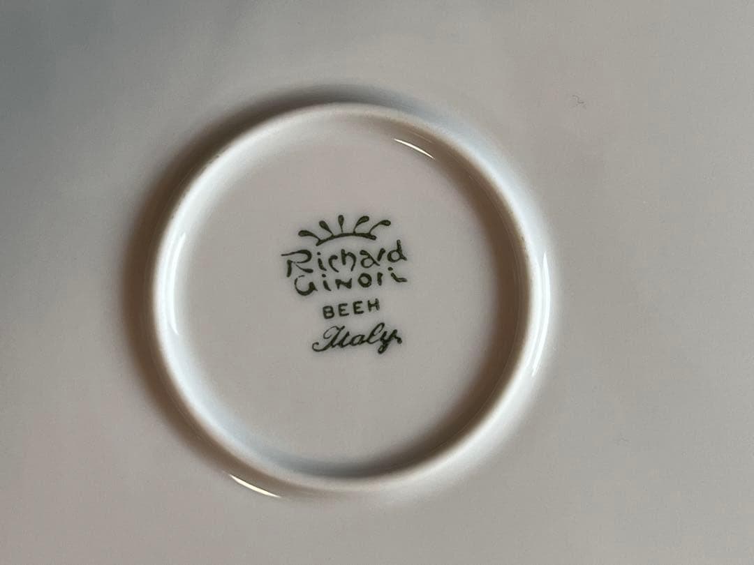 リチャードジノリ　ベッキオホワイト　スクエアプレート　27cm　①