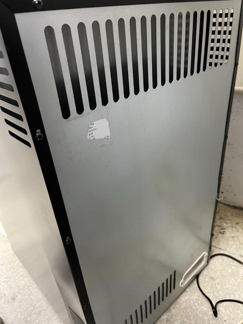 ワインセラー　２４本　ミラードア　ブラック