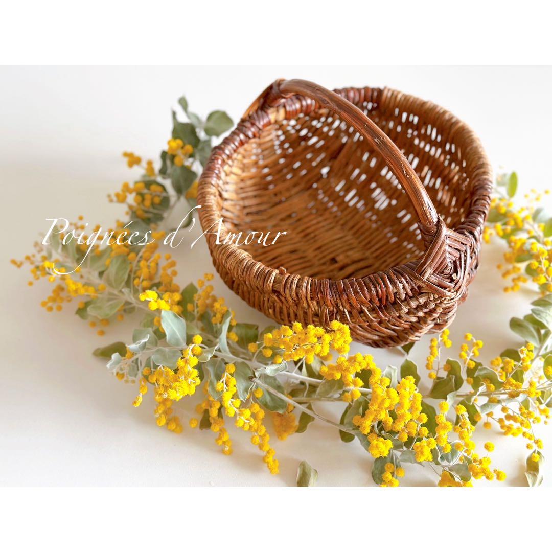 フランス アンティーク パニエ 籠 かご