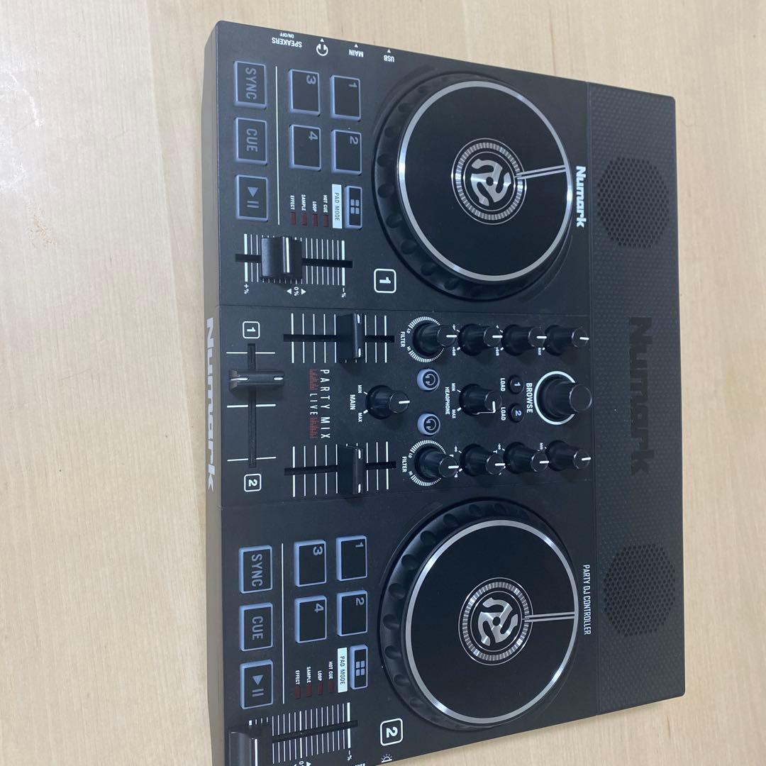 numark PARTY MIX LIVE付属品あり。箱あり。