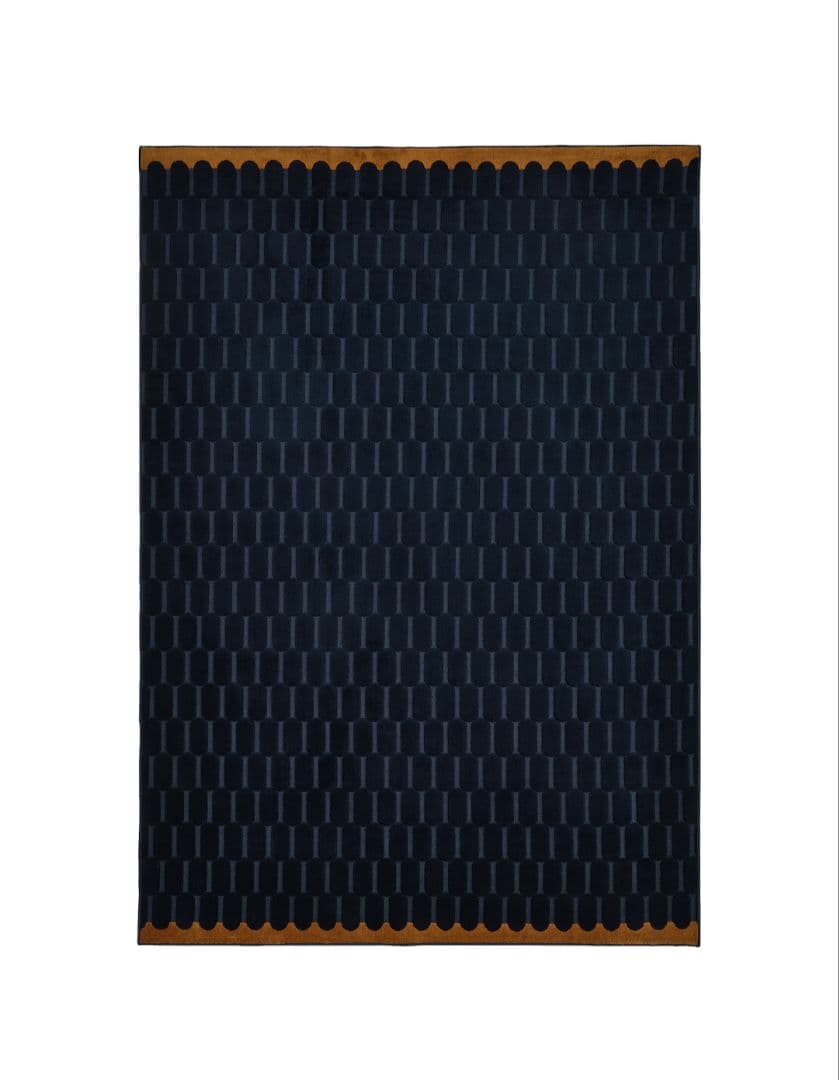 IKEA NÖVLING ノーヴリング ラグ ダークブルー128x195 cm