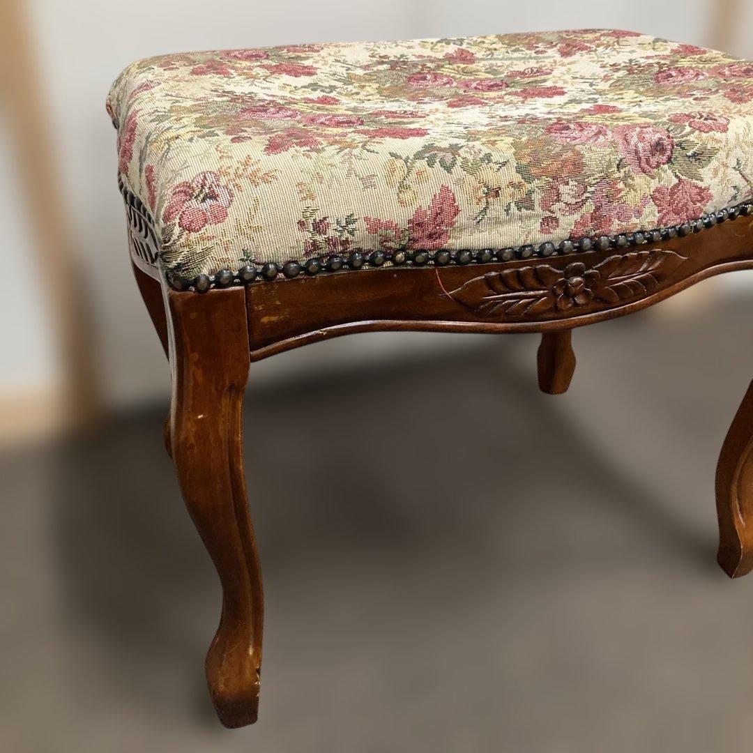 アンティーク調 ローチェア