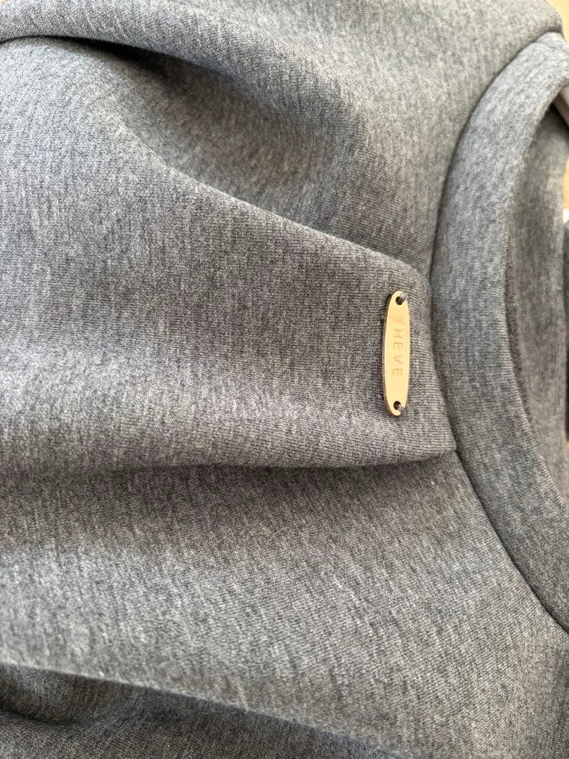 Heve ヘイヴ Cloud Balloon Sweat グレー