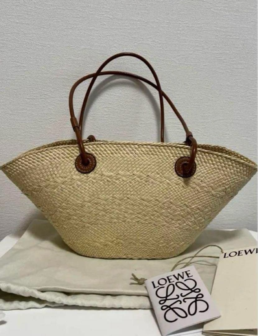 定価124000円美品 アナグラム かごバッグ