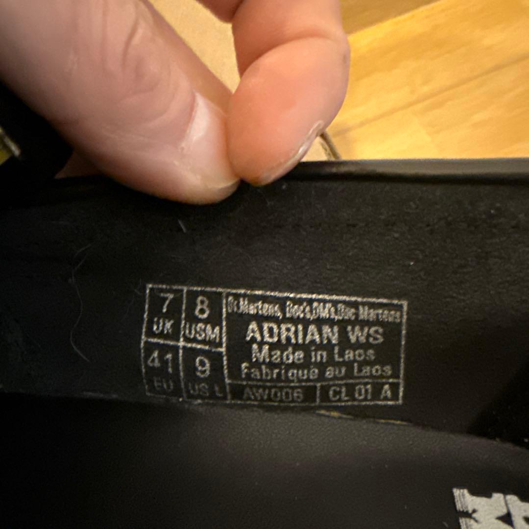 Dr. Martens ホワイトステッチ タッセルローファー UK7