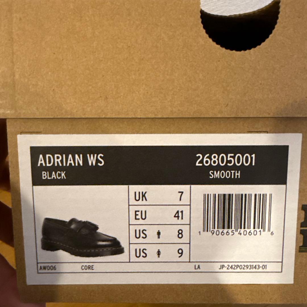 Dr. Martens ホワイトステッチ タッセルローファー UK7