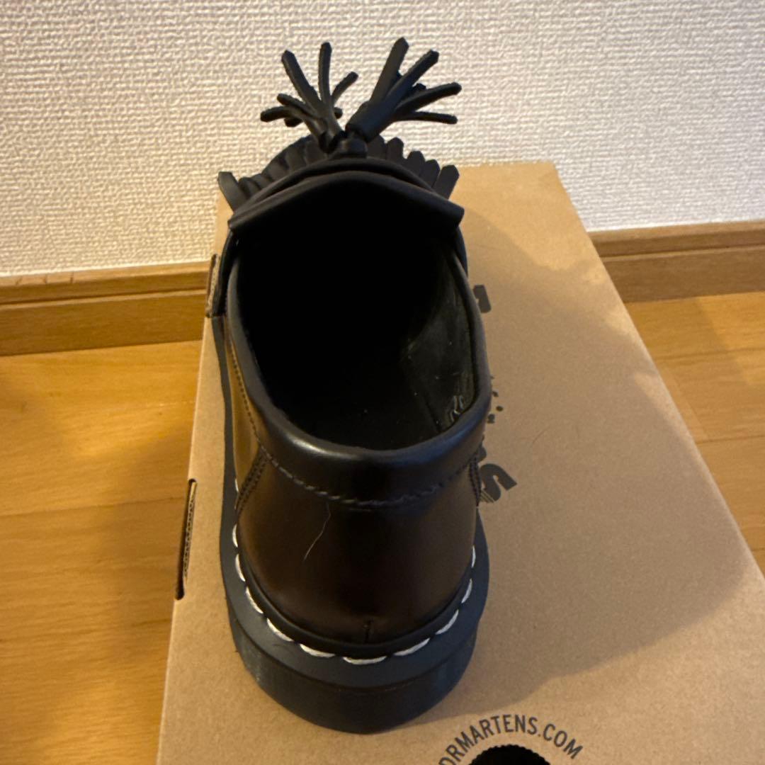 Dr. Martens ホワイトステッチ タッセルローファー UK7
