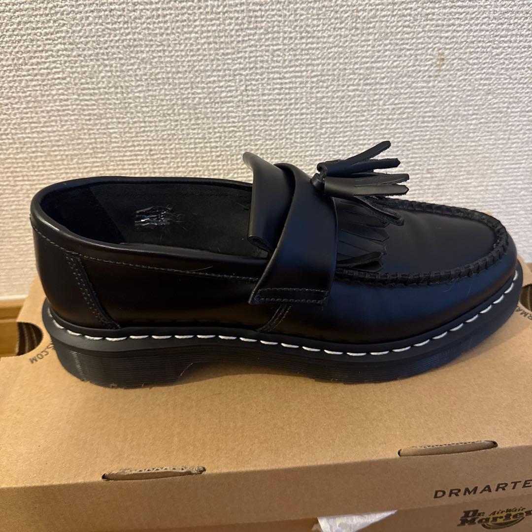 Dr. Martens ホワイトステッチ タッセルローファー UK7