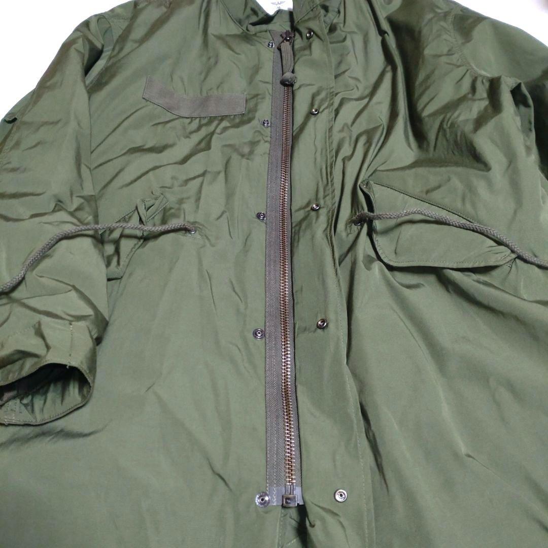 【美品】HOUSTON　メンズ　ライナー付　モッズコート　カーキ　L