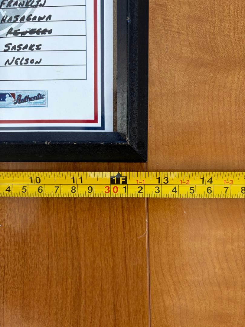 2002年 マリナーズ ラインアップ　カード　イチロー 佐々木　長谷川　Aロッド