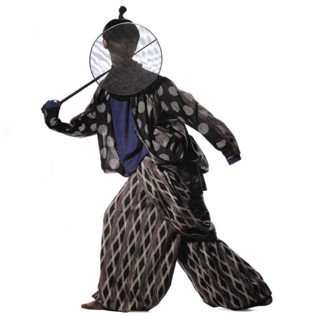 【美品】 1986AW issey miyake 極太 異形 筆タグ シルク