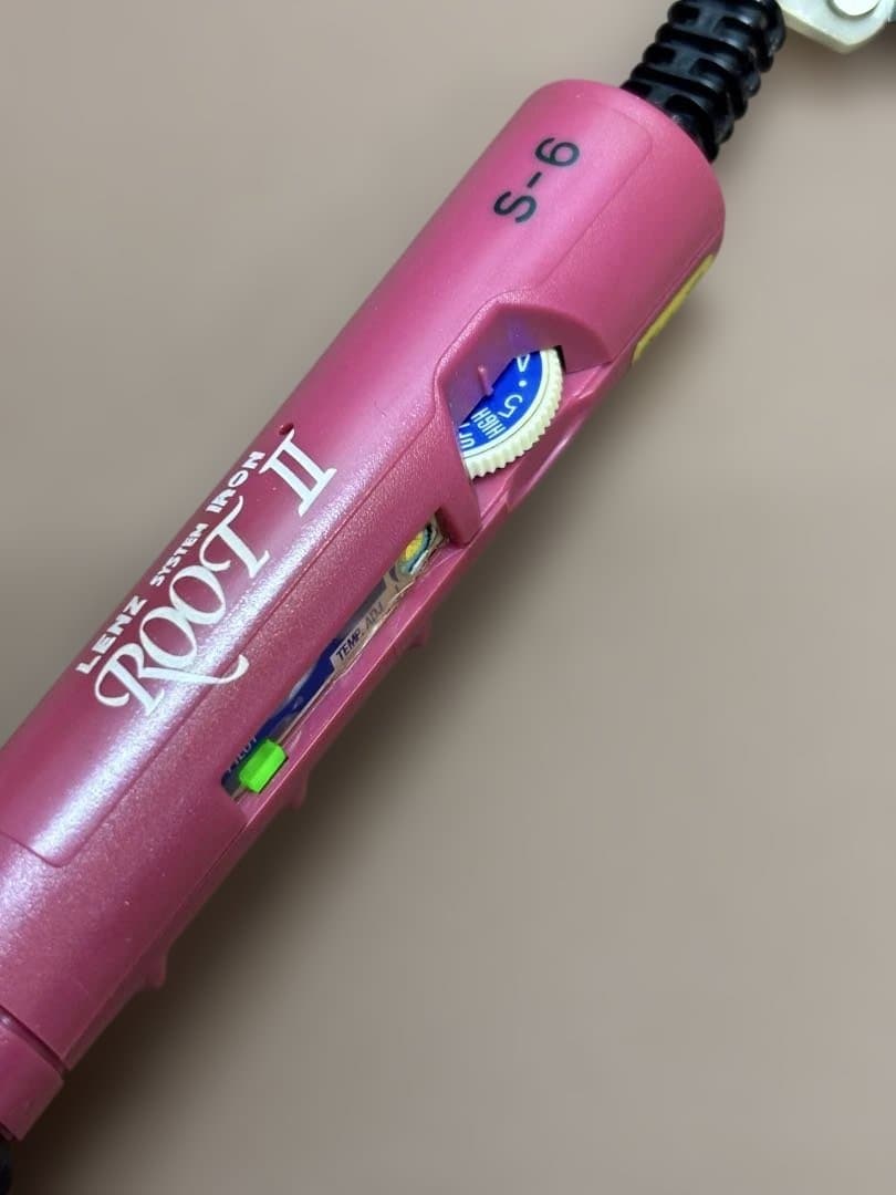 未使用品　LENZ S-6元巻きレンツルートアイロン　理容アイロン