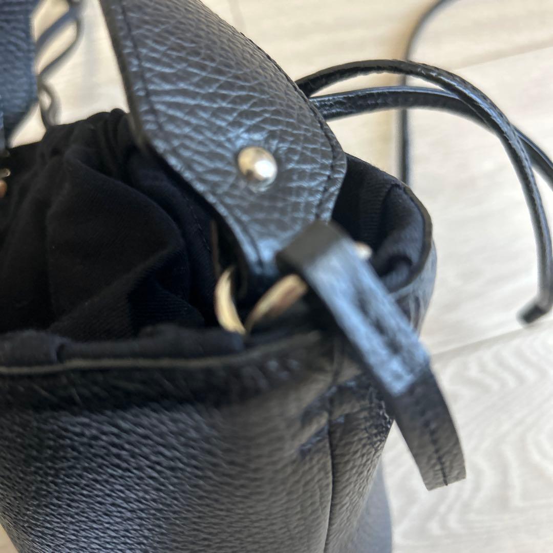 専用AYAKO bag オールブラック　ショルダーバック　ブラック　レディース