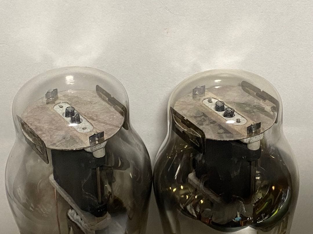 真空管　MAZDA 3T20 ペア　VT-62 801A 試験機測定済