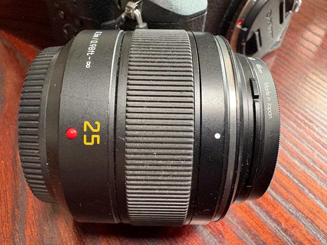 リ*ゴ様 LUMIX LEICA DG SUMMILUX 25mm レンズ