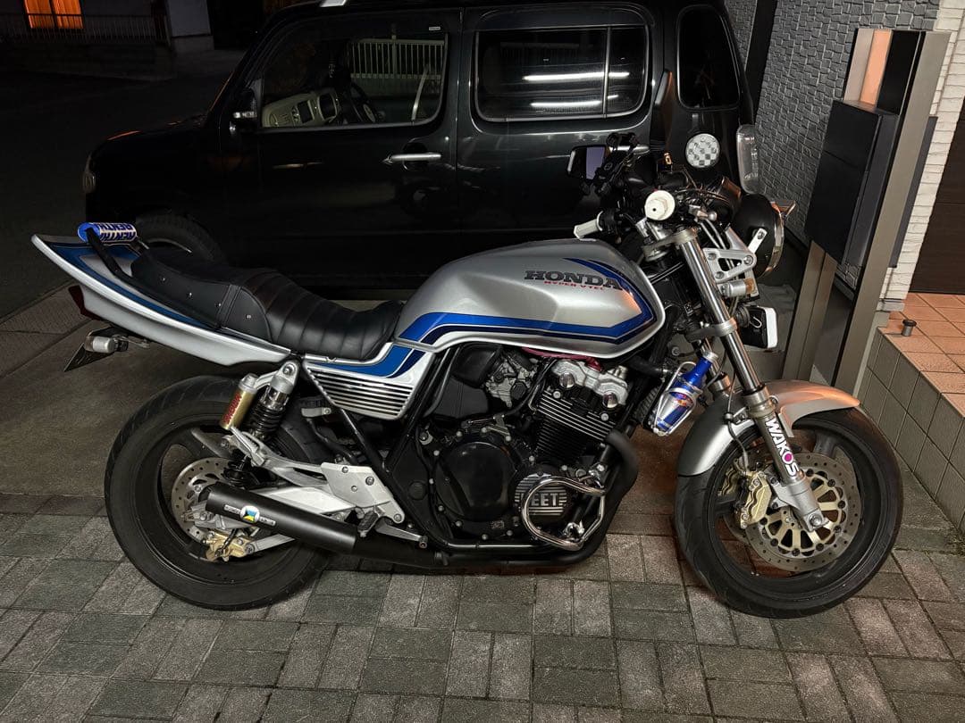 CB400SF NC39 プリティーレーシング 4-1ショート管