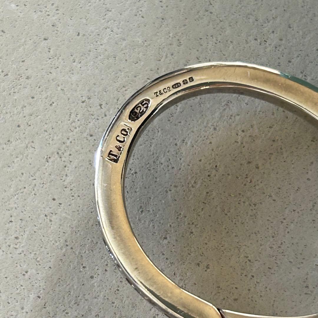 1*1様 TIFFANY&Co. ティファニー　キーリング テニスラケット　シル