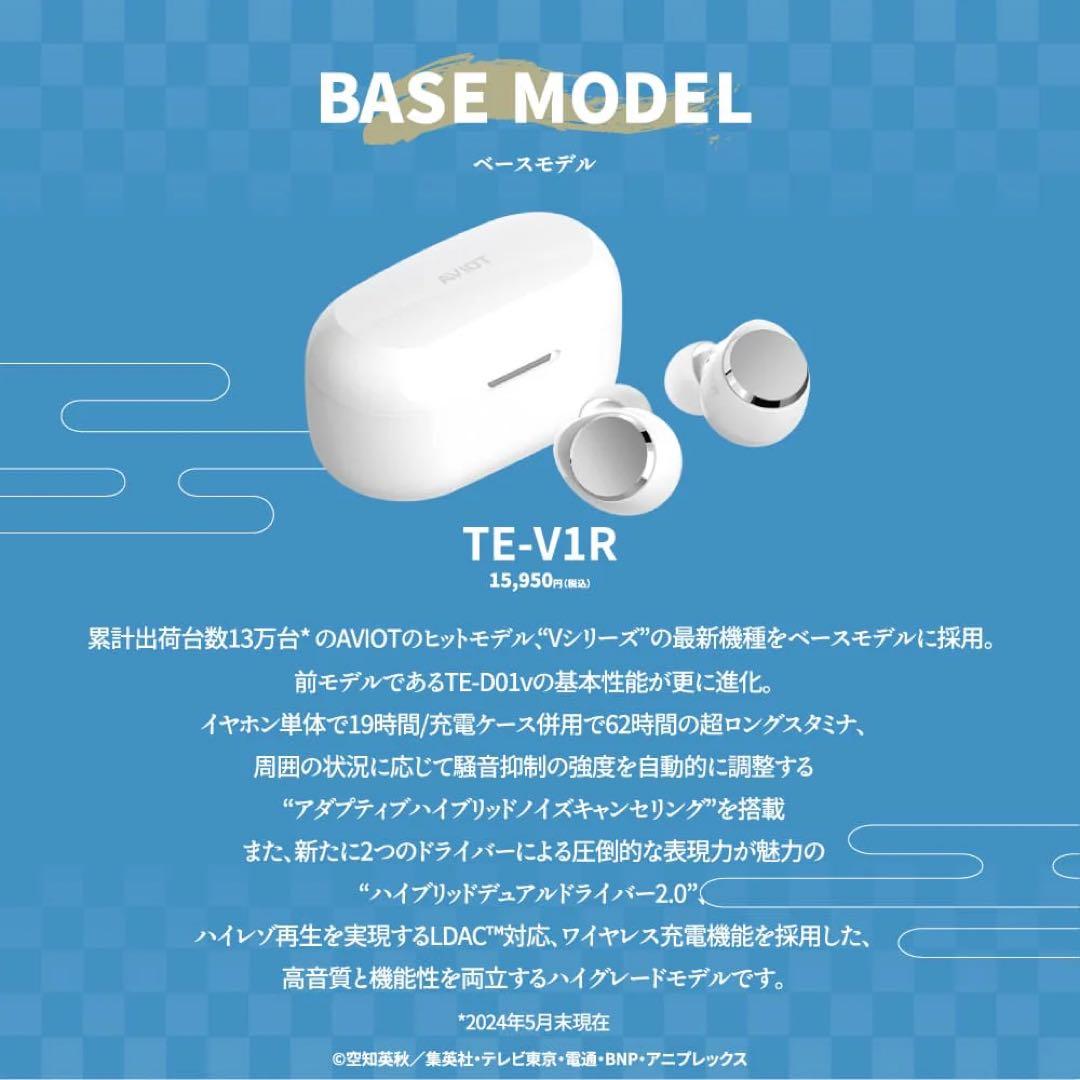 AVIOT イヤホン 銀魂 真選組モデル