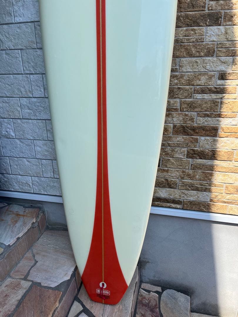 ZION サーフボード 9フィート クリーム/オレンジ