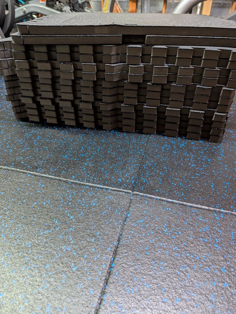 ムジムマット　厚さ2cm　ジョイントマット　筋トレ　60×60cm　13枚セット