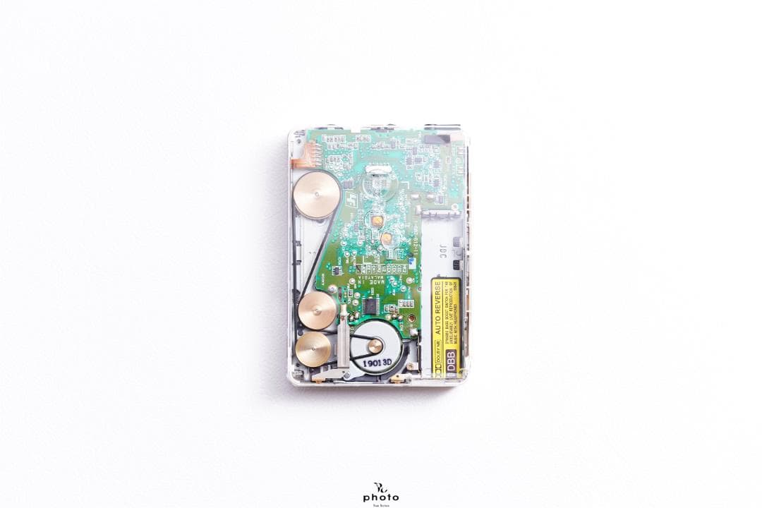 SONY WALKMAN 透明外装 真鍮製フライホイール WM-EX621