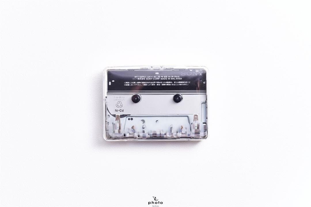 SONY WALKMAN 透明外装 真鍮製フライホイール WM-EX621