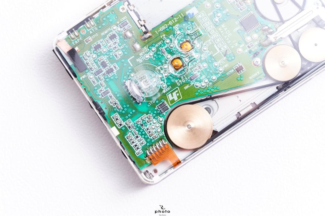 SONY WALKMAN 透明外装 真鍮製フライホイール WM-EX621