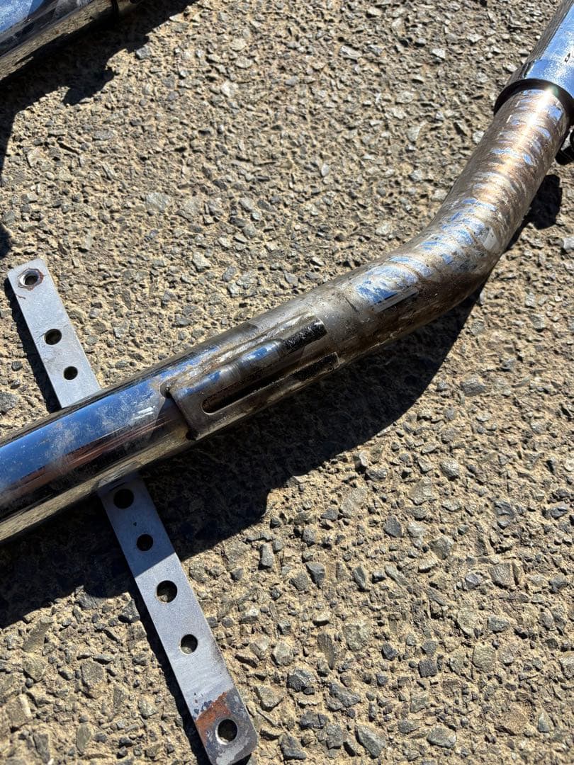 ショベル　アップスイープマフラー　フィッシュテール