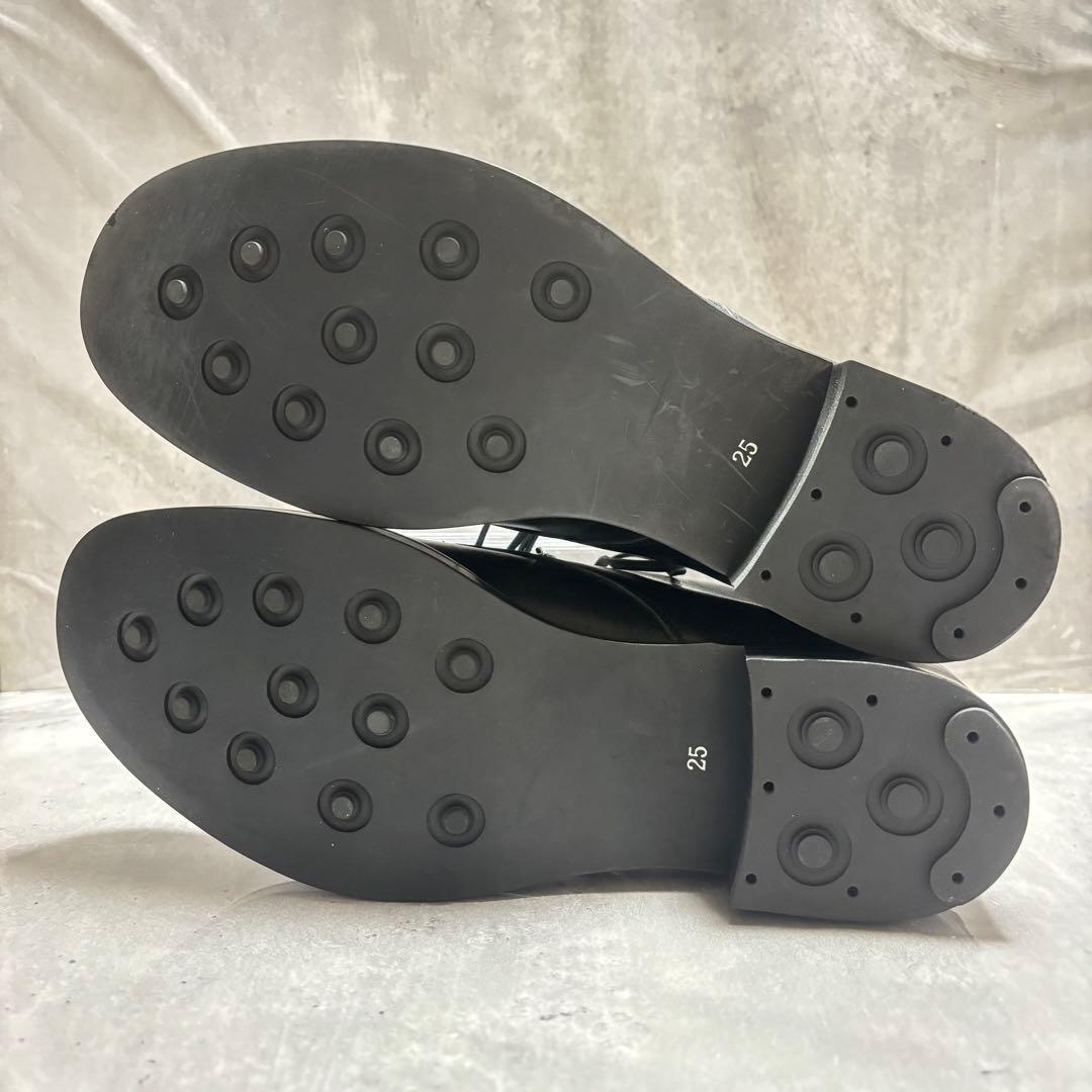 IRU 6ホール バックジップ チャッカブーツ ホースレザー