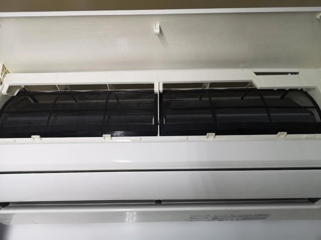 神奈川県内は無料工事、配送付き、室外機)三菱電機14畳 2021年式 保証あり