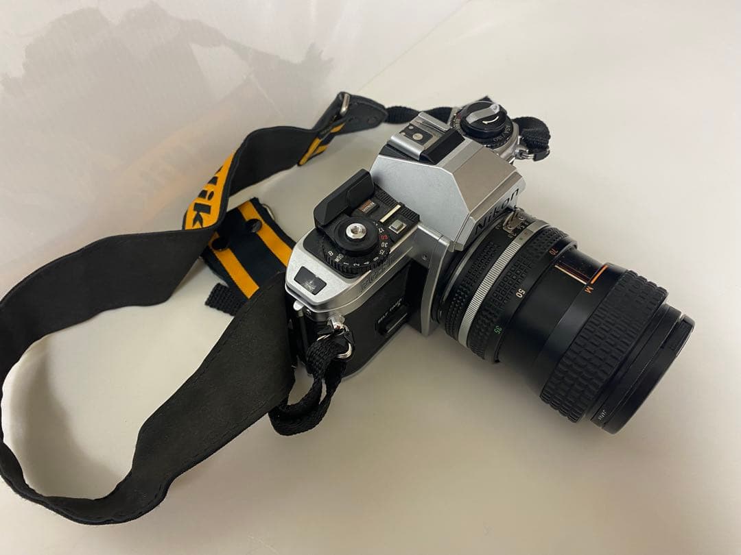 【値下】【ジャンク品】Nikon FG-20 一眼レフカメラ＋レンズ