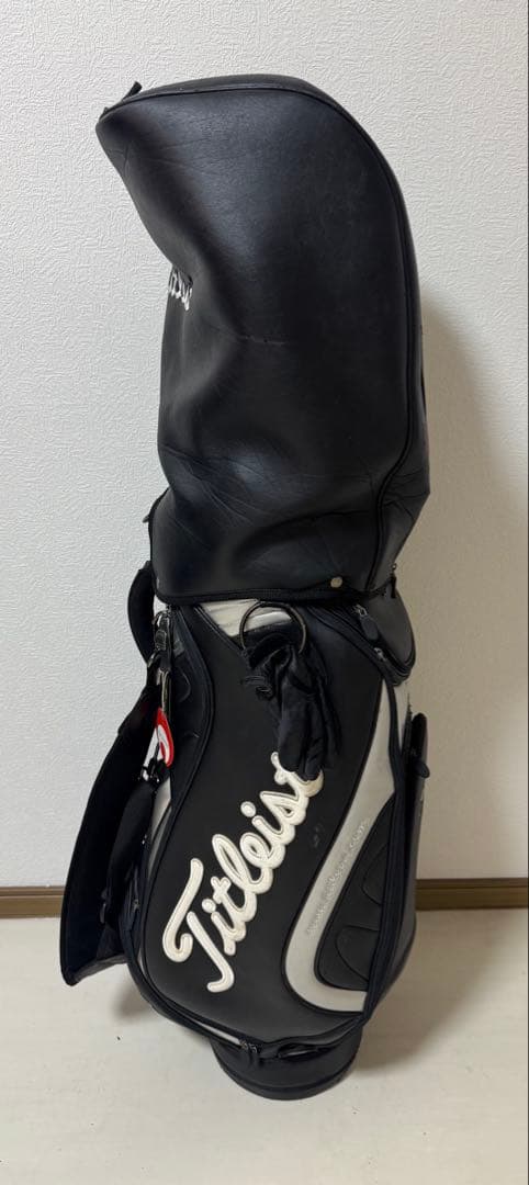 Titleist メンズクラブセット 12本 黒キャディバッグ付き