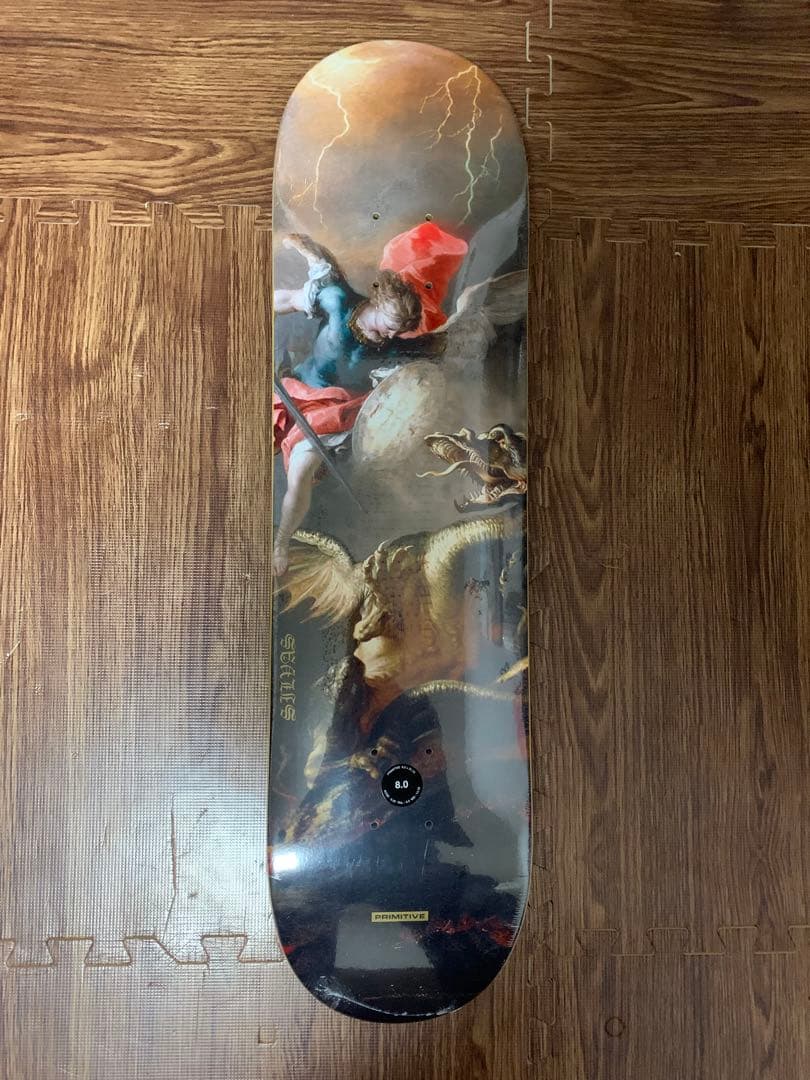 スケートボード Primitive Silvas Courage Deck 8.0
