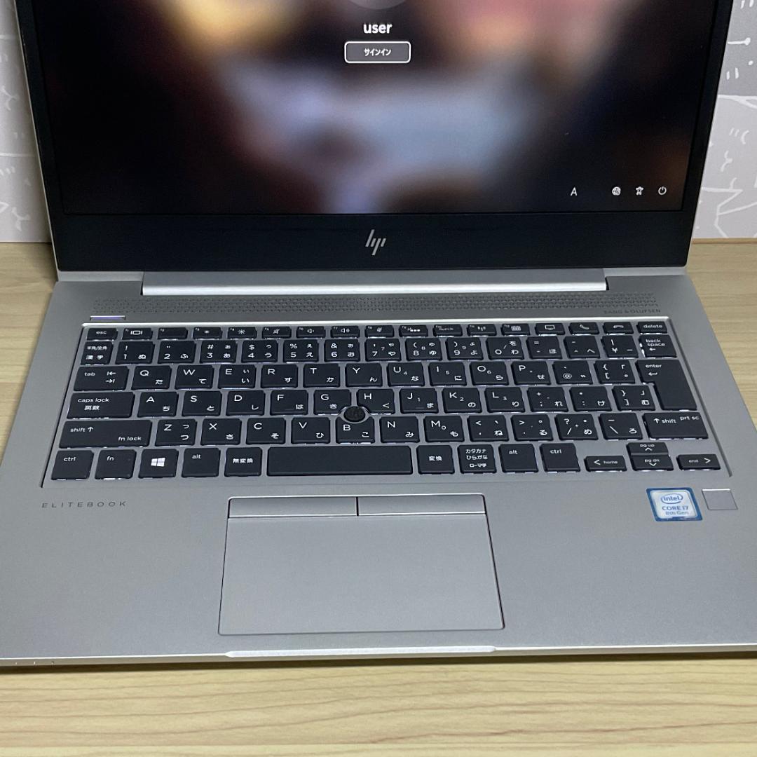 高性能＞ HP EliteBook i7/16G/SSD256G/Office付