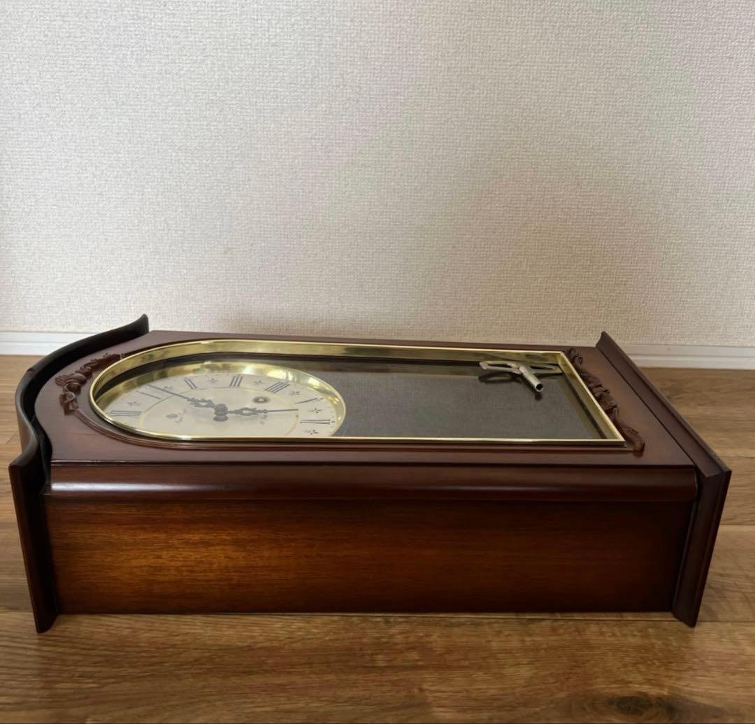 希少 昭和レトロ 柱時計 ゼンマイ式 ボンボン時計 ジャンク