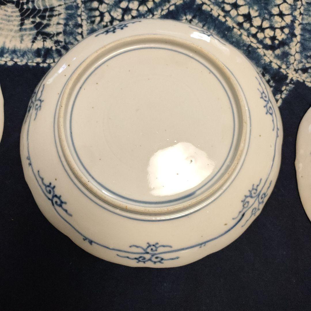 古伊万里　平皿　５枚組