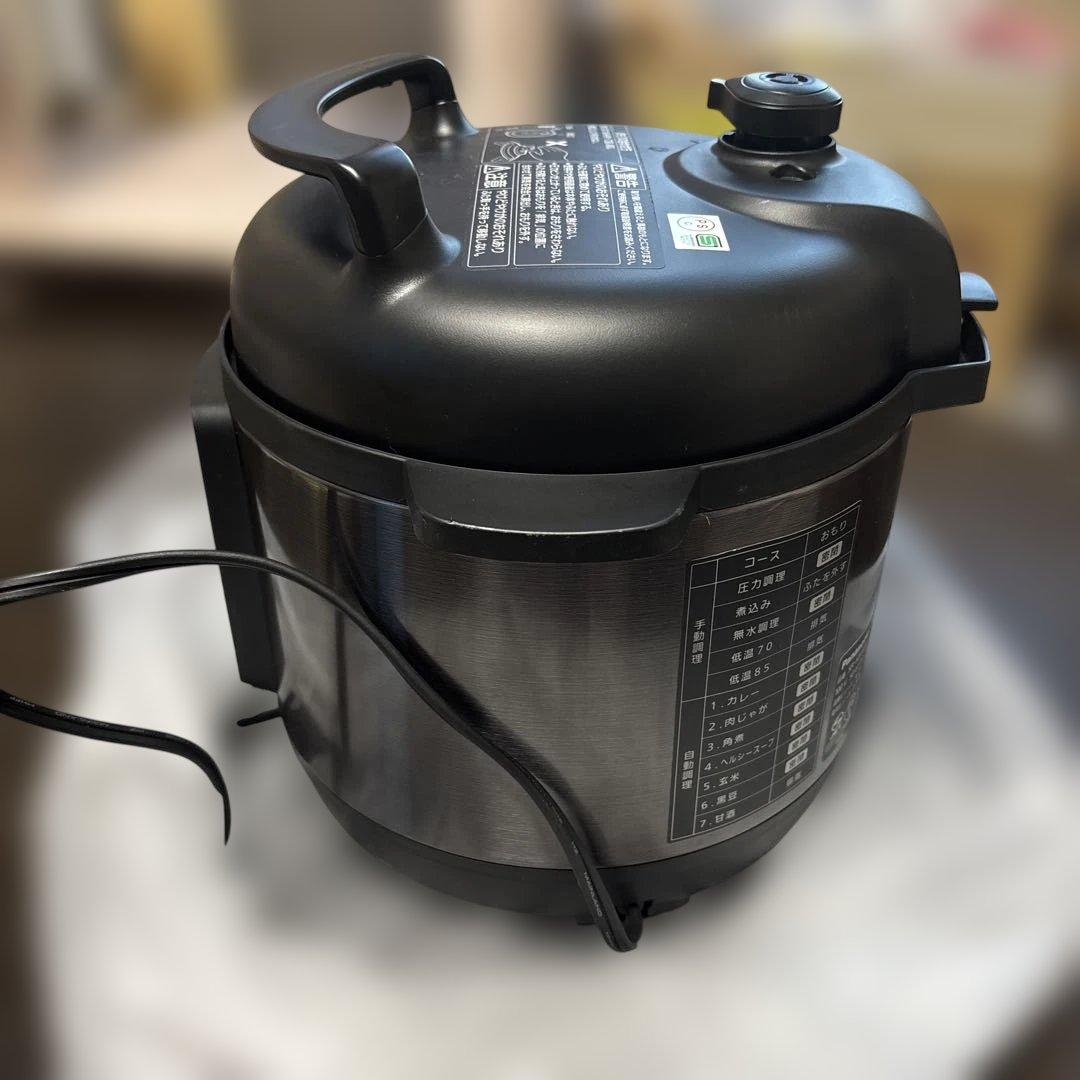 【週末セール】Panasonic SR-MP300-K 電気圧力なべ　2.0L