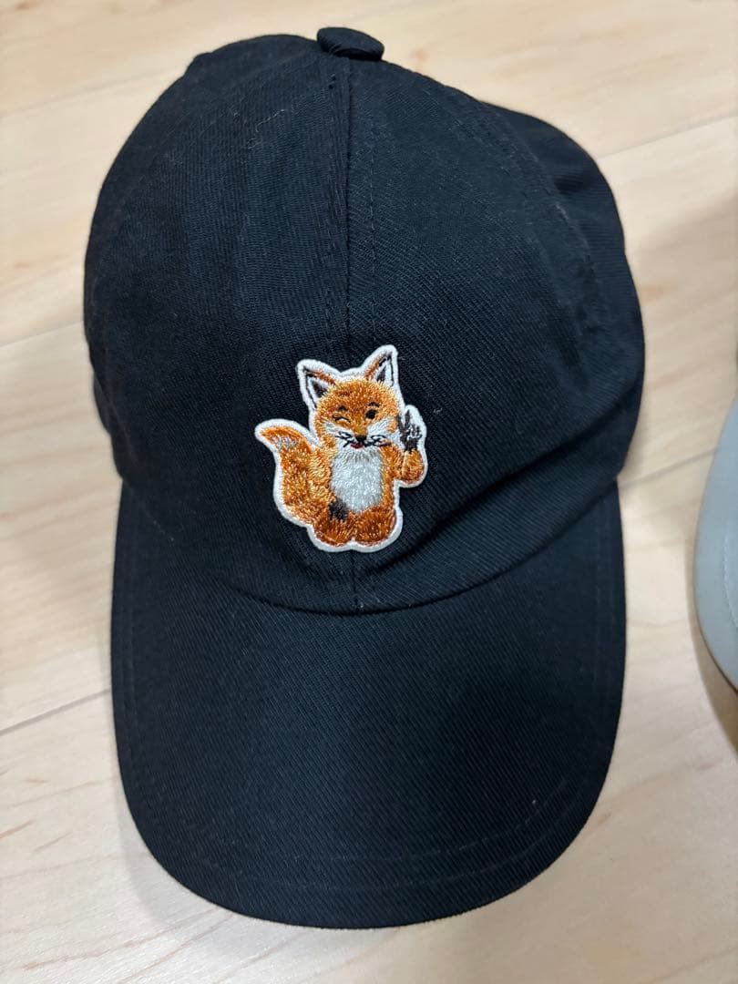 N*e様 MAISON KITSUNÉ ベースボールキャップ 3点セット