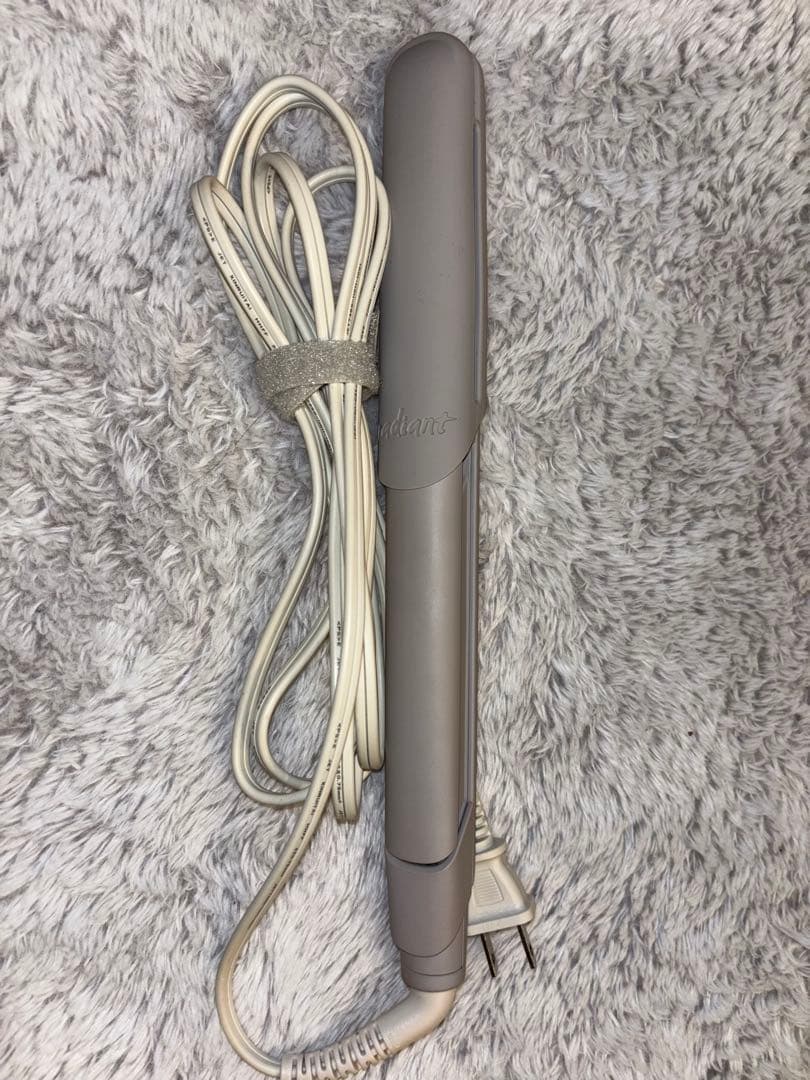 radiant ストレートヘアアイロン グレー