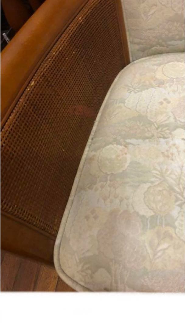 国内最高級ブランド♦️カリモク♦️ラタン　アームシングルチェア♦️2脚セット♦️送料込