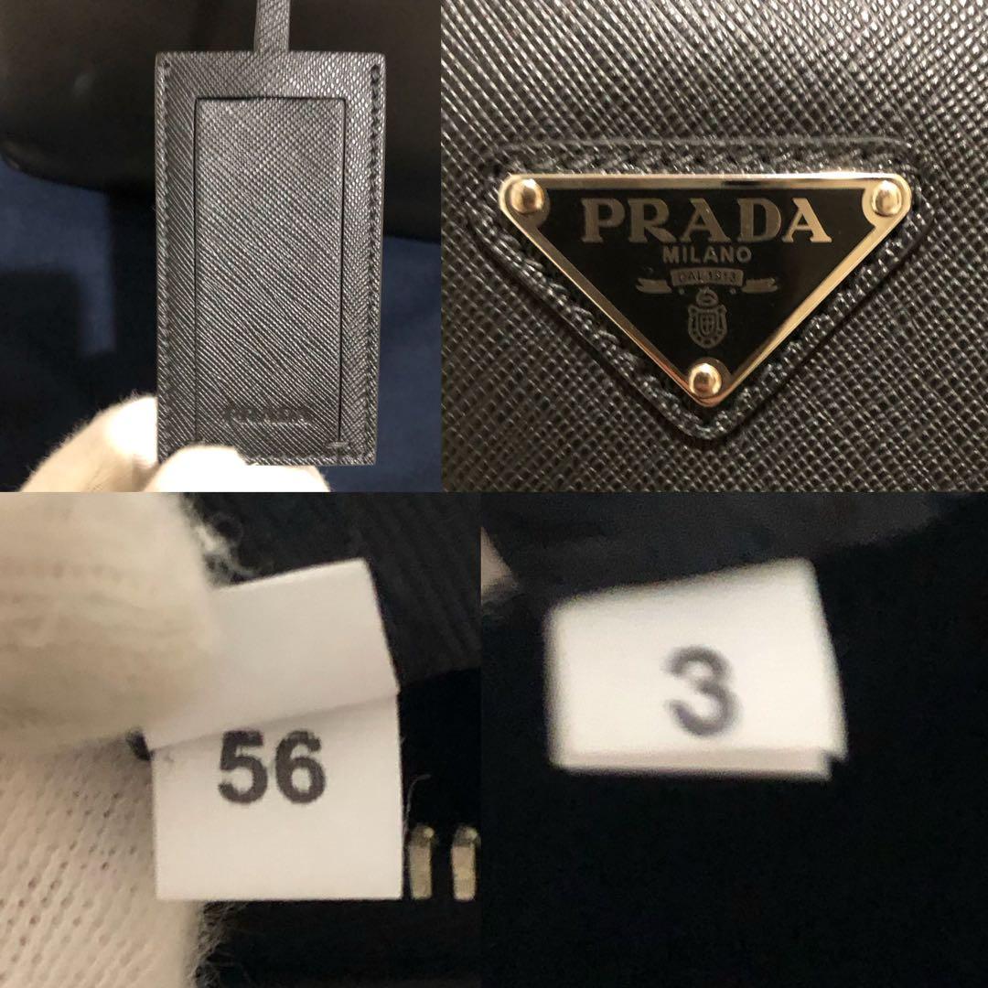 未使用✨プラダ　 2way レザー ショルダーバッグ　 ビジネスバッグ