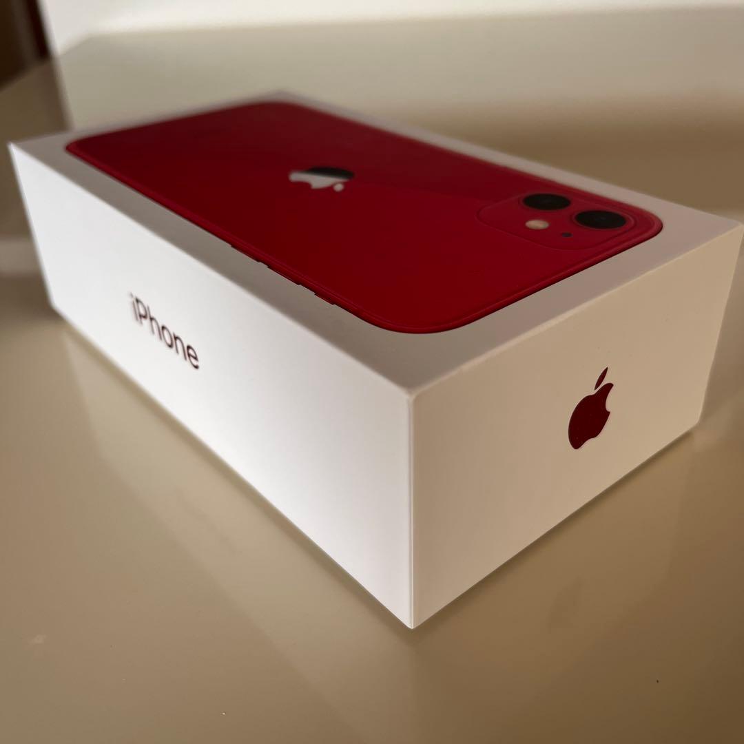 iPhone11 256GB プロダクトレッド MWM92J