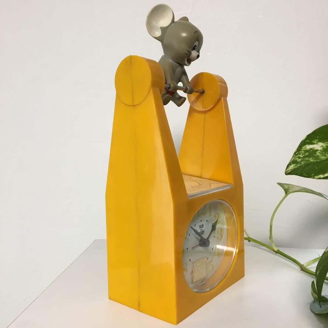 超希少　レトロ　TOM & JERRY   目覚まし時計　　　　　　　（手巻き）